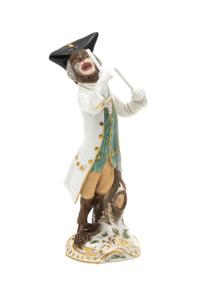 A Meissen Porcelain Figure, Height 5 1/2 inches.