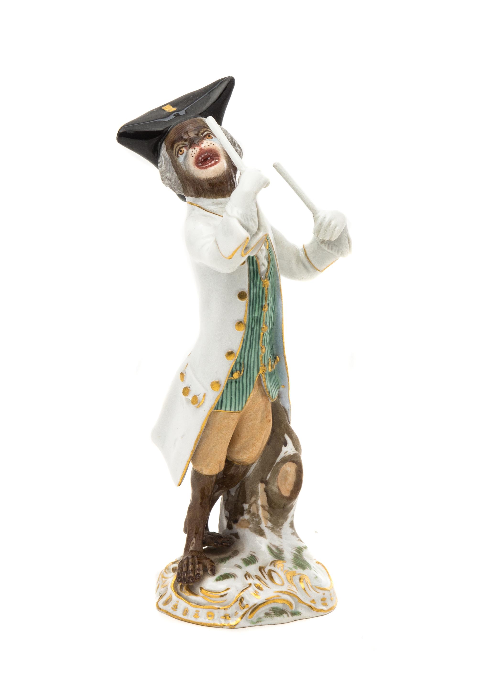 A Meissen Porcelain Figure, Height 5 1/2 inches.