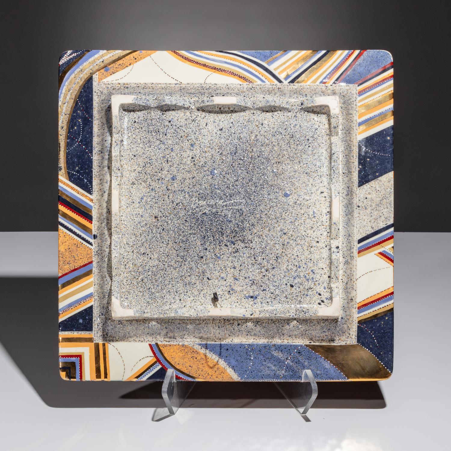 Ralph Bacerra (American, 1938–2008) — Ceramic Charger, 2004