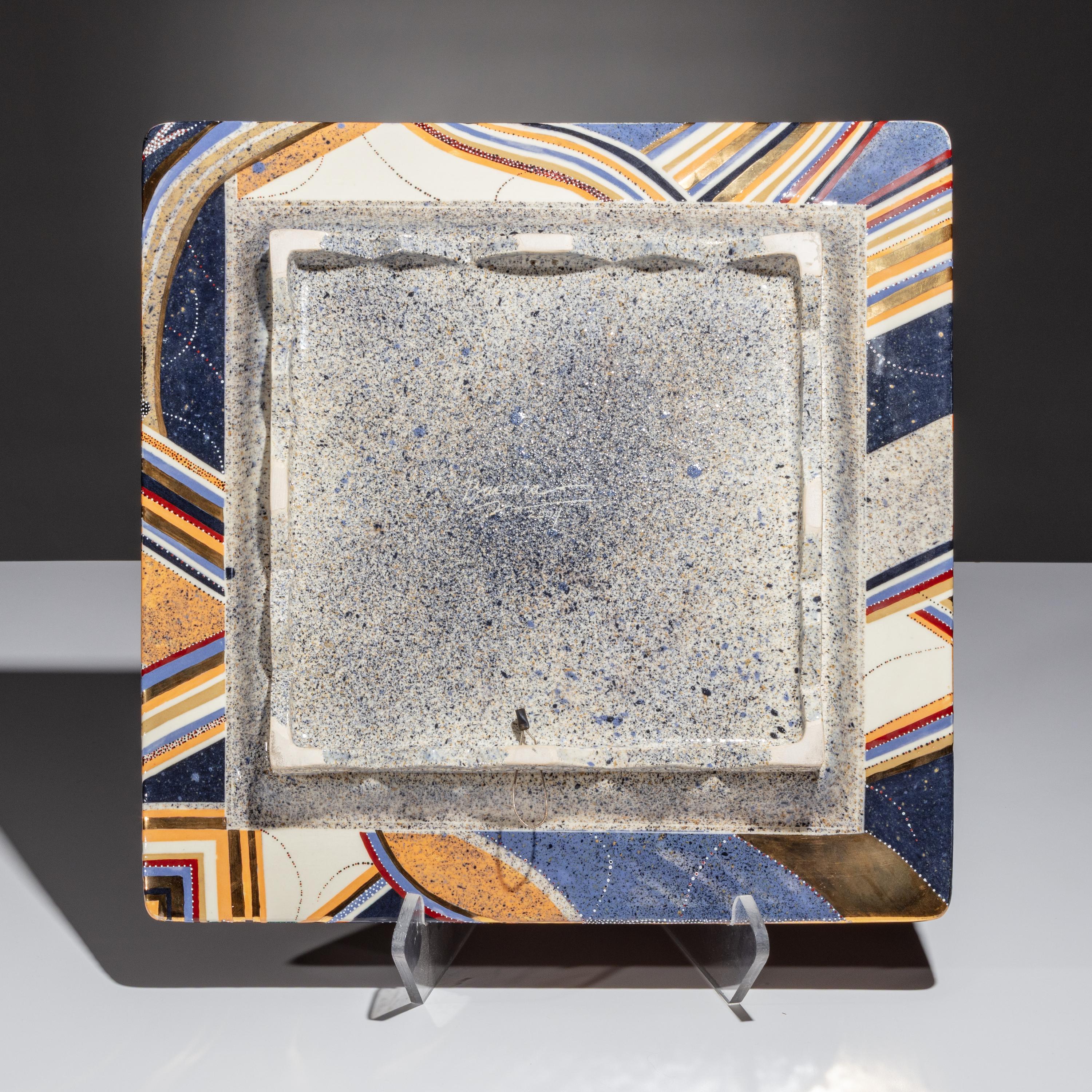 Ralph Bacerra (American, 1938–2008) — Ceramic Charger, 2004