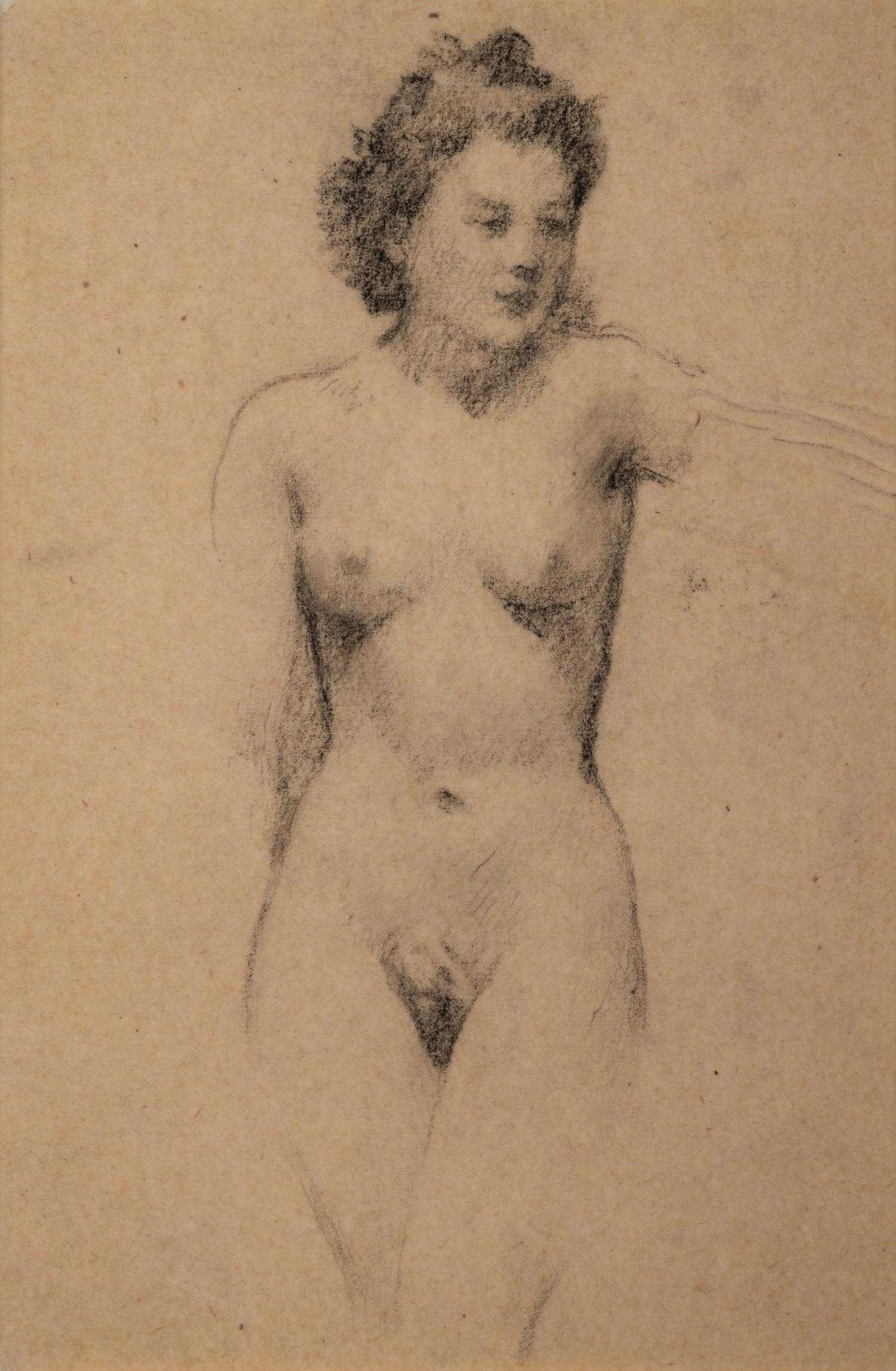 A Group of Three Nude Studies