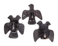A Group of Blackware Wall Sconces by Domingita Naranjo