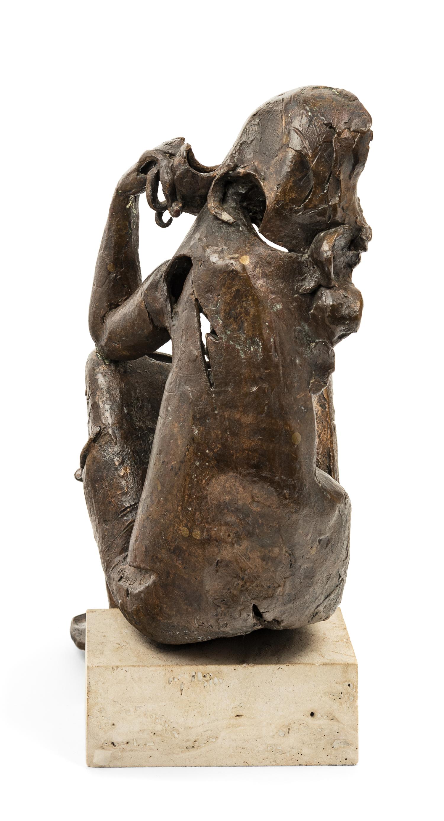 Seated and Draped Woman