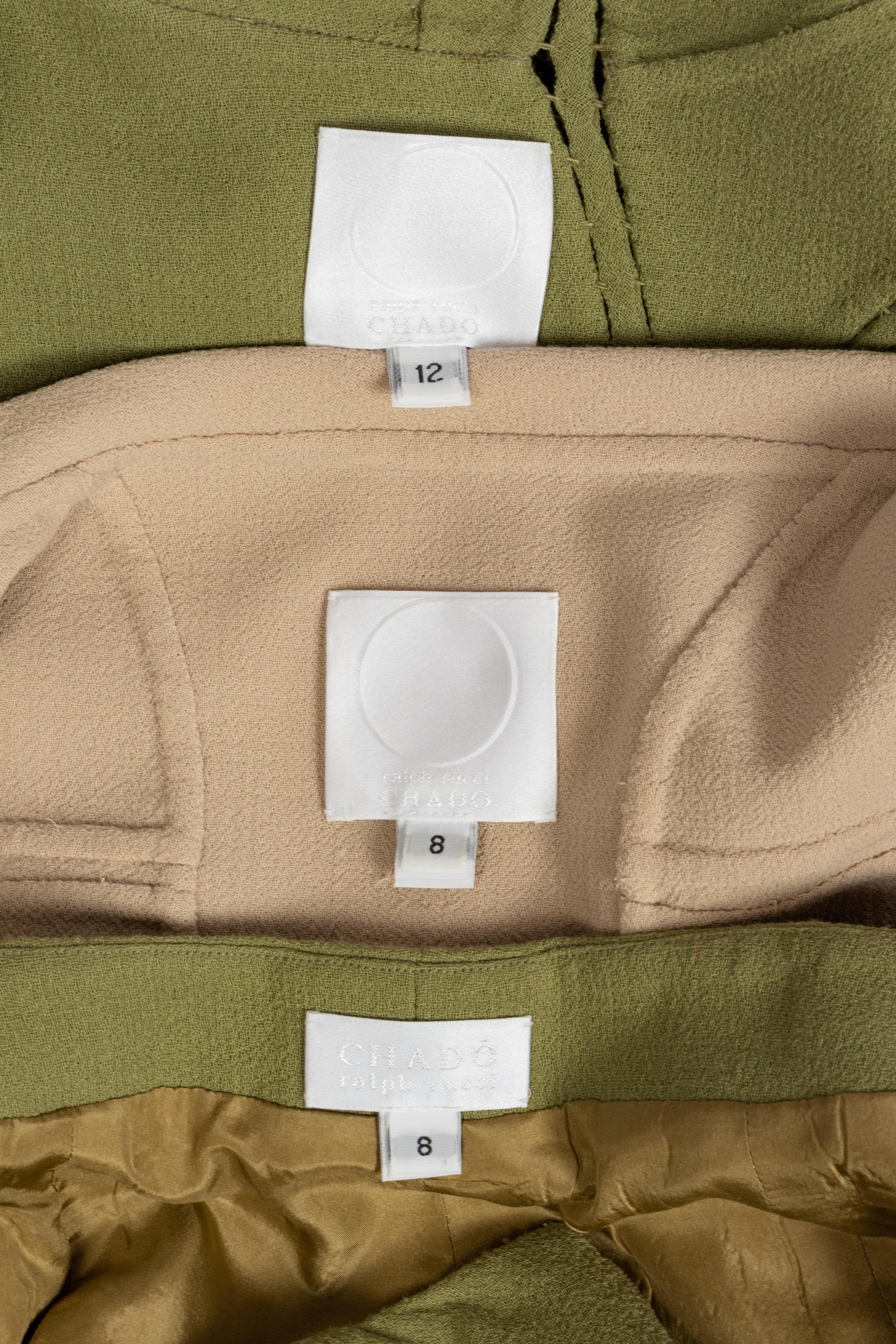 Three Ralph Rucci Items: Two Jackets, One Pant