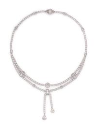 FRED LEIGHTON, DIAMOND NÉGLIGÉE NECKLACE