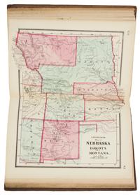 COLTON, Joseph Hutchins (1800-1893). Colton's Octavo Atlas of the World. New York: G. W. and C. B. Colton & Co., 1866.