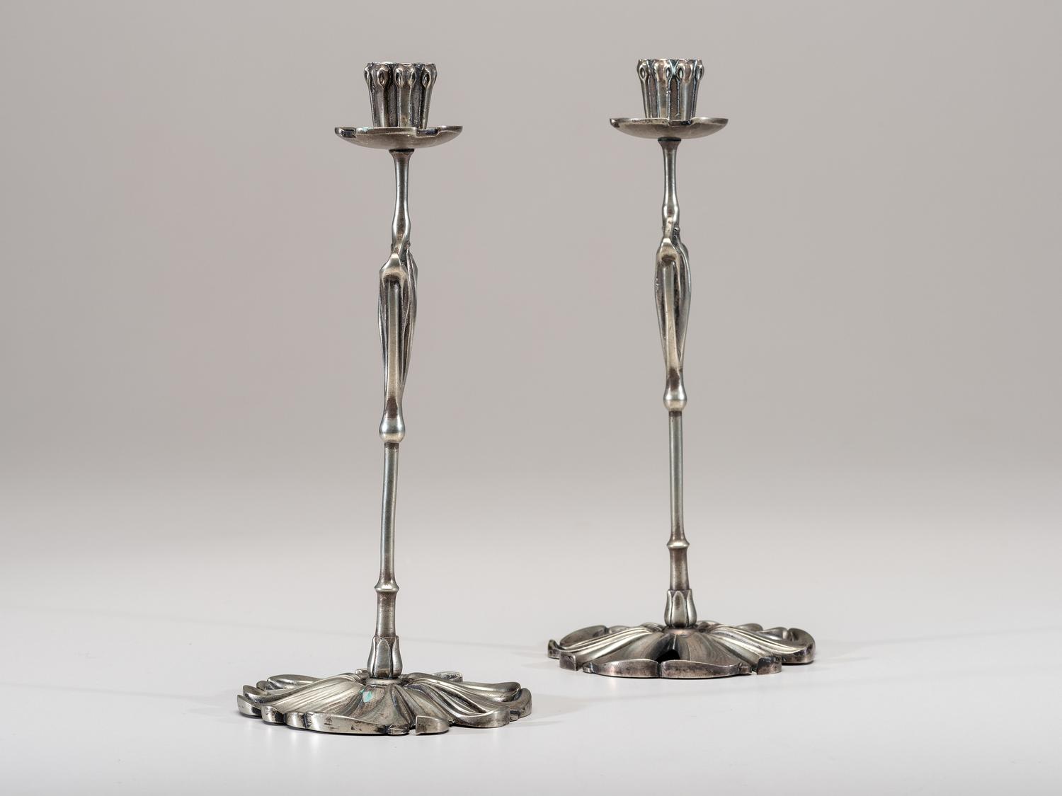 Pair of Candlesticks, circa 1900