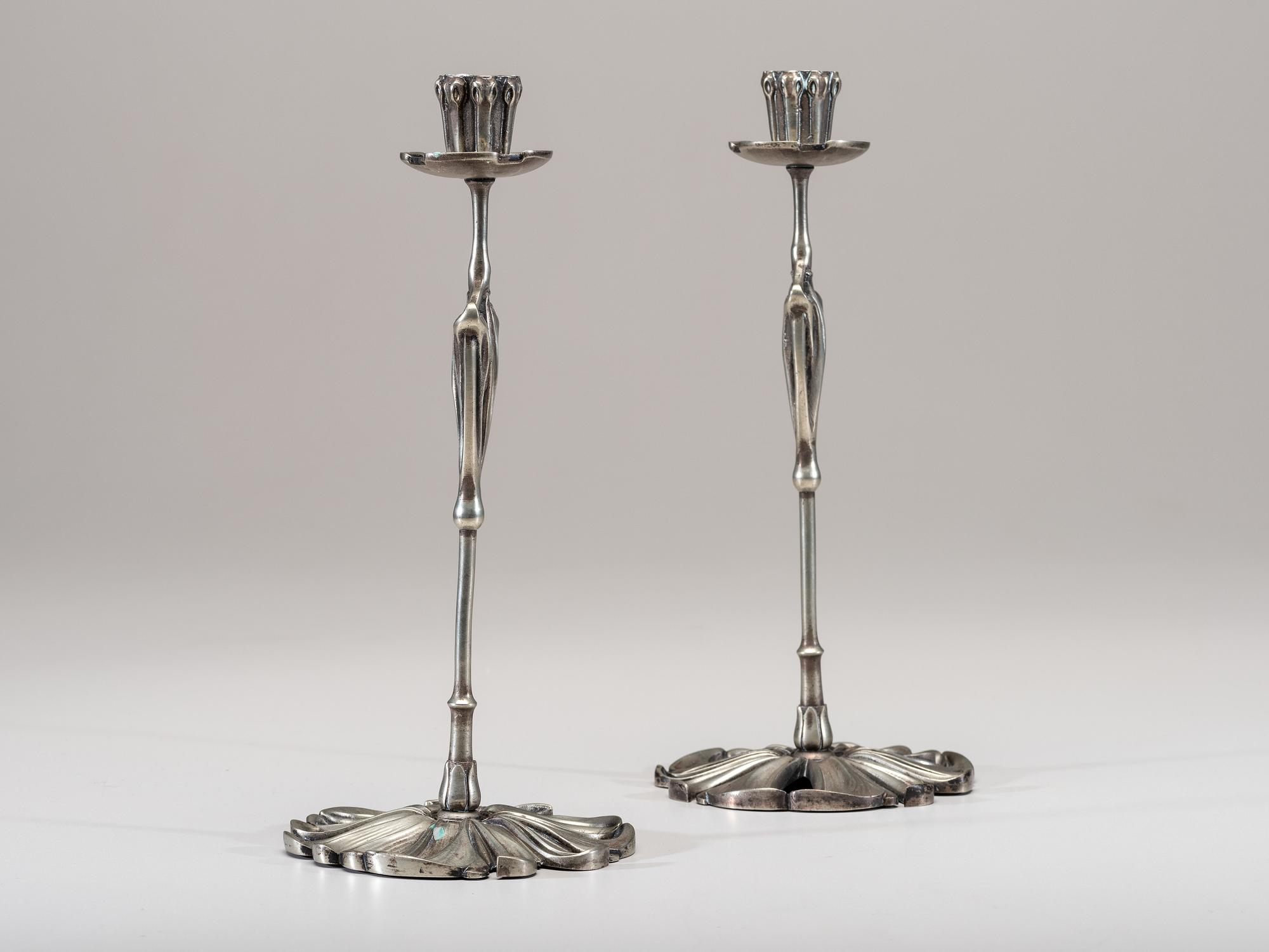 Pair of Candlesticks, circa 1900
