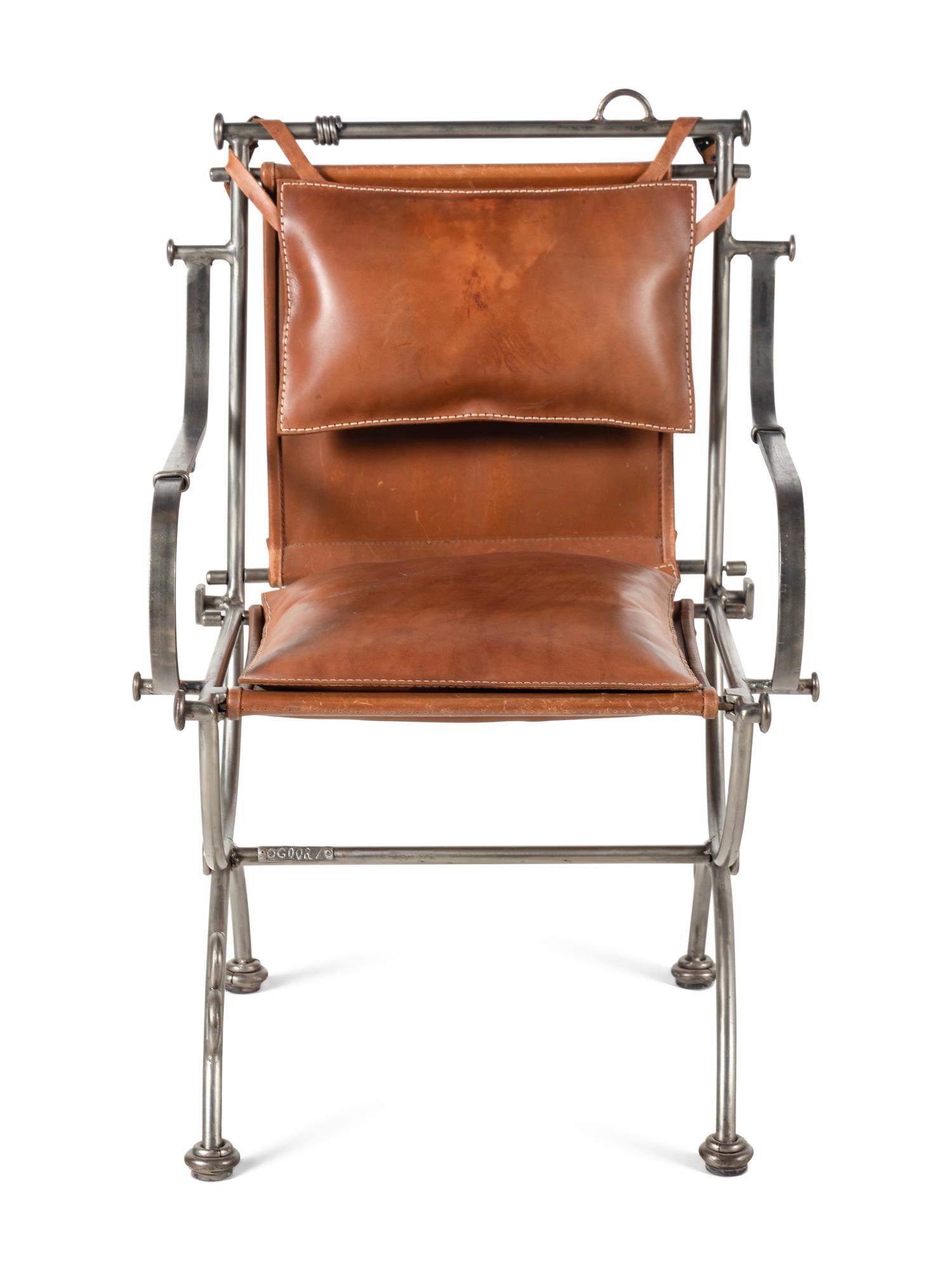 Brutalist Armchair, c. 1980