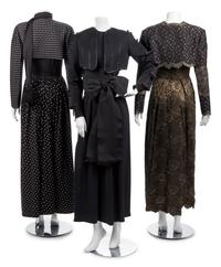 Three Geoffrey Beene Evening Ensembles, 1980s