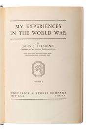 [WORLD WAR I]. -- [WORLD WAR II]. A group of multi-volume memoirs by Generals Pershing and Eisenhower, comprising:
