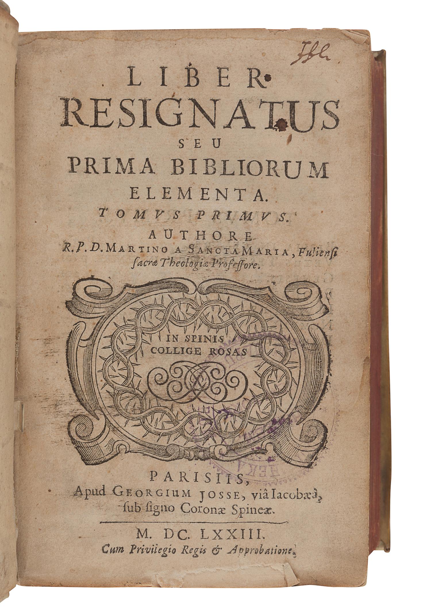 [17th CENTURY PRINTING - EUROPE]. A group of 8 works, comprising: