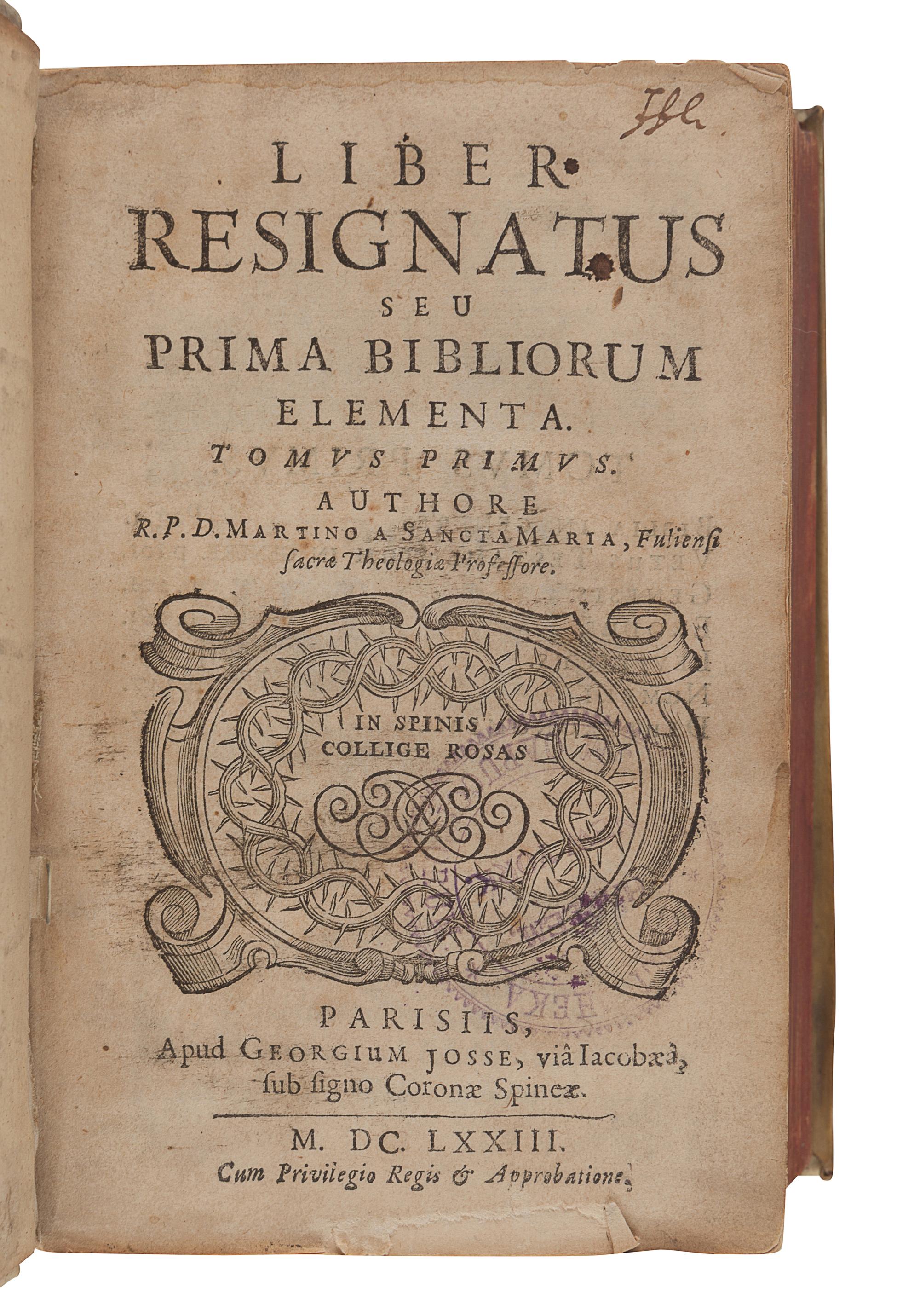 [17th CENTURY PRINTING - EUROPE]. A group of 8 works, comprising:
