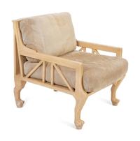 A John Hutton Egyptian Revival Thebes Chair — LAST QUARTER 20TH CENTURY