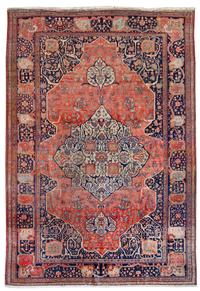 A Feraghan Sarouk Wool Rug
