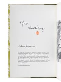 GINSBERG, Allen (1926-1997). A group of 12 works by or about Ginsberg, MANY SIGNED OR INSCRIBED, comprising: