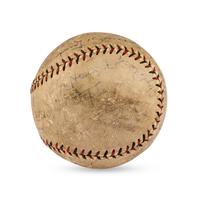 A 1929 Chicago Cubs Team Signed Autograph Baseball Featuring Rogers Hornsby (Beckett Authentication Services Letter of Authenticity)
