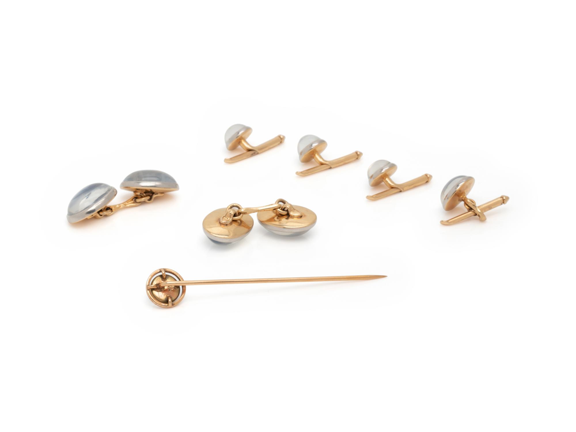 LARTER & SONS, MOONSTONE DRESS SET