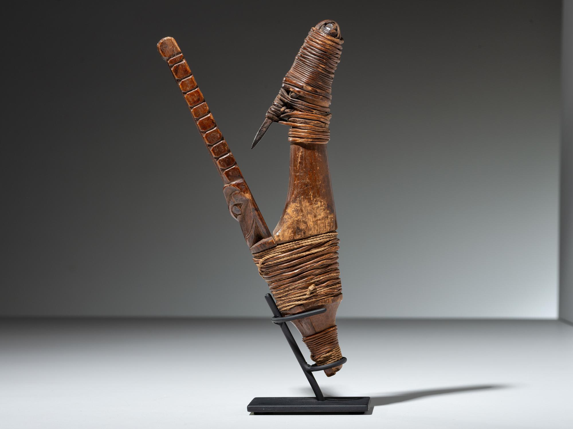 Tlingit Figural Halibut Hook