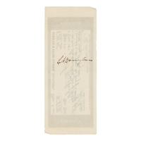 DOUGLAS, Stephen Arnold (1813-1861). A group of 14 documents and letters relating to Douglas's legal and political career, ca 1834-1857, comprising: