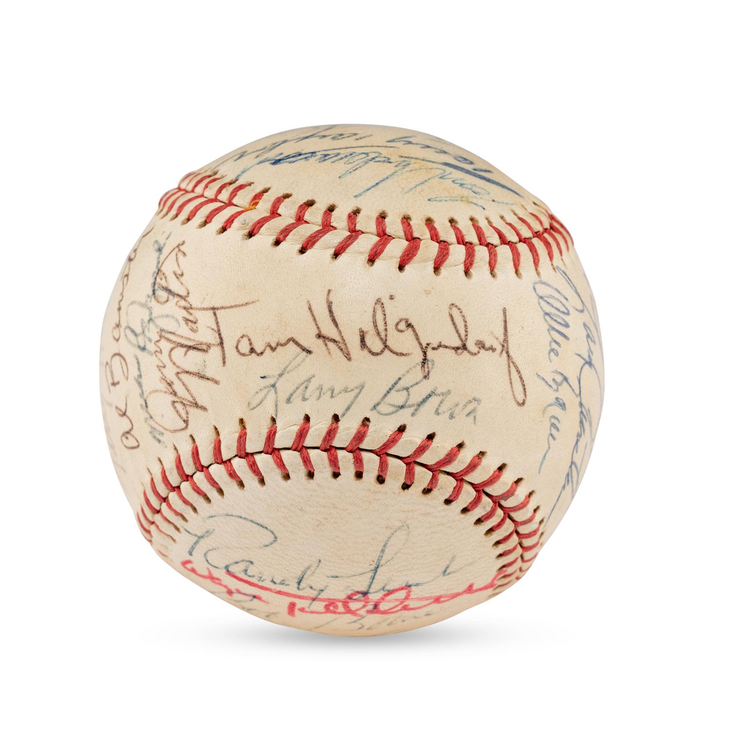 A 1975 Philadelphia Phillies Team Signed Autograph Baseball