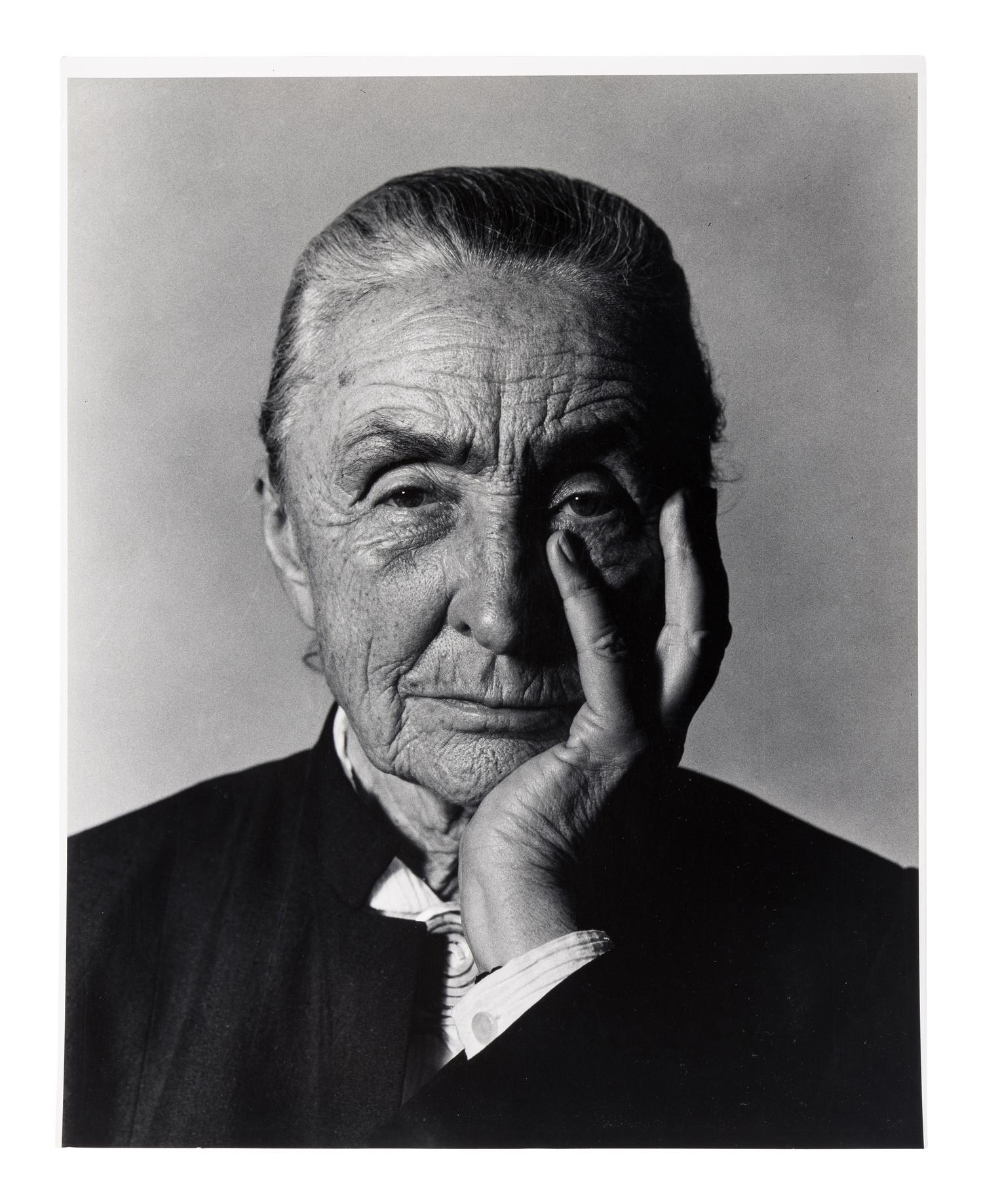 Philippe Halsman (1906-1979) Georgia O'Keeffe, 1967