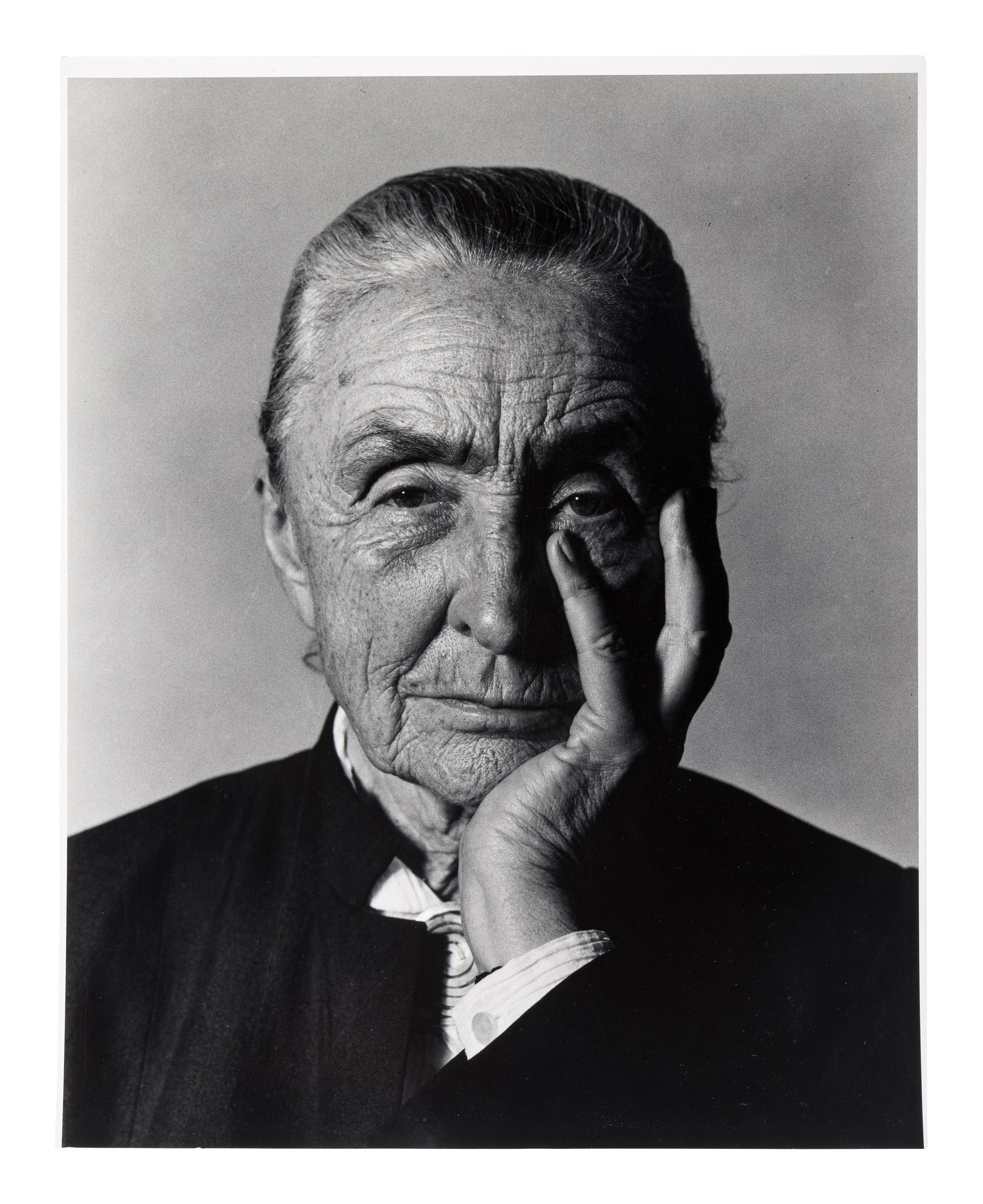 Philippe Halsman (1906-1979) Georgia O'Keeffe, 1967