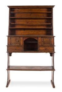 An Italian Walnut Cupboard — 17TH/18TH CENTURY