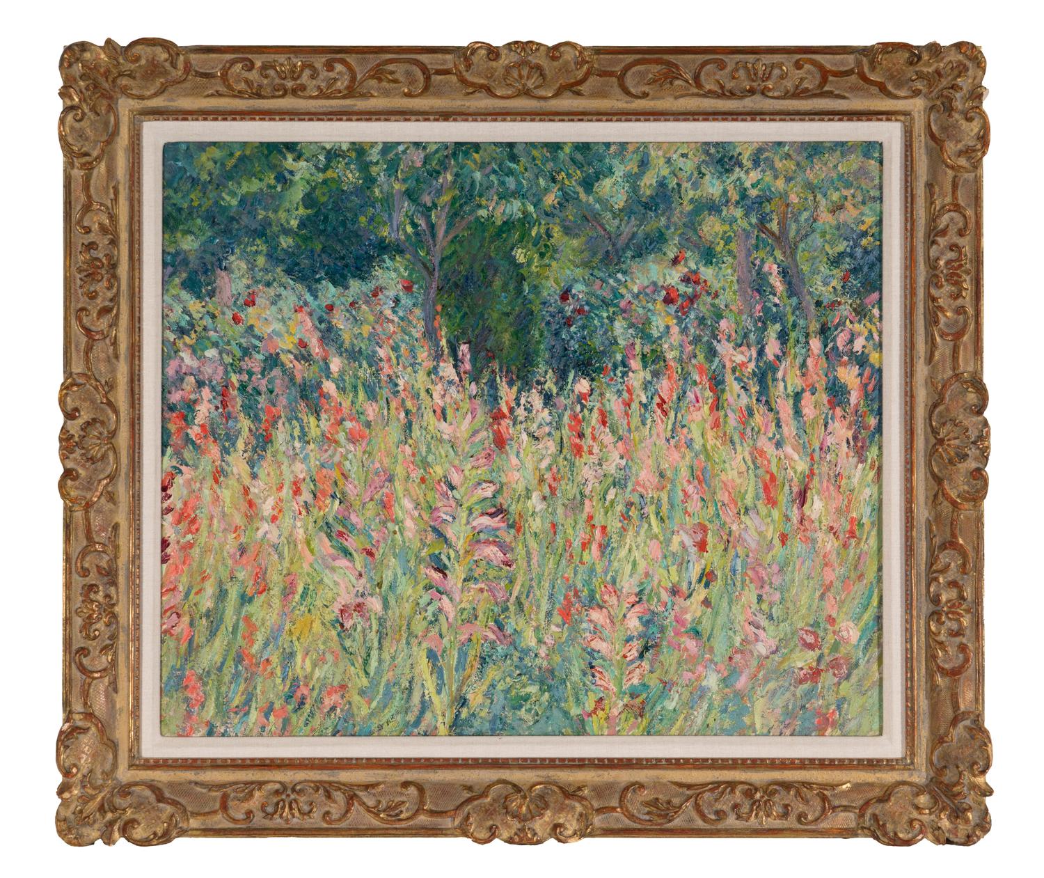 Jardin de Glaïeuls, Giverny, 1928