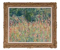 Jardin de Glaïeuls, Giverny, 1928