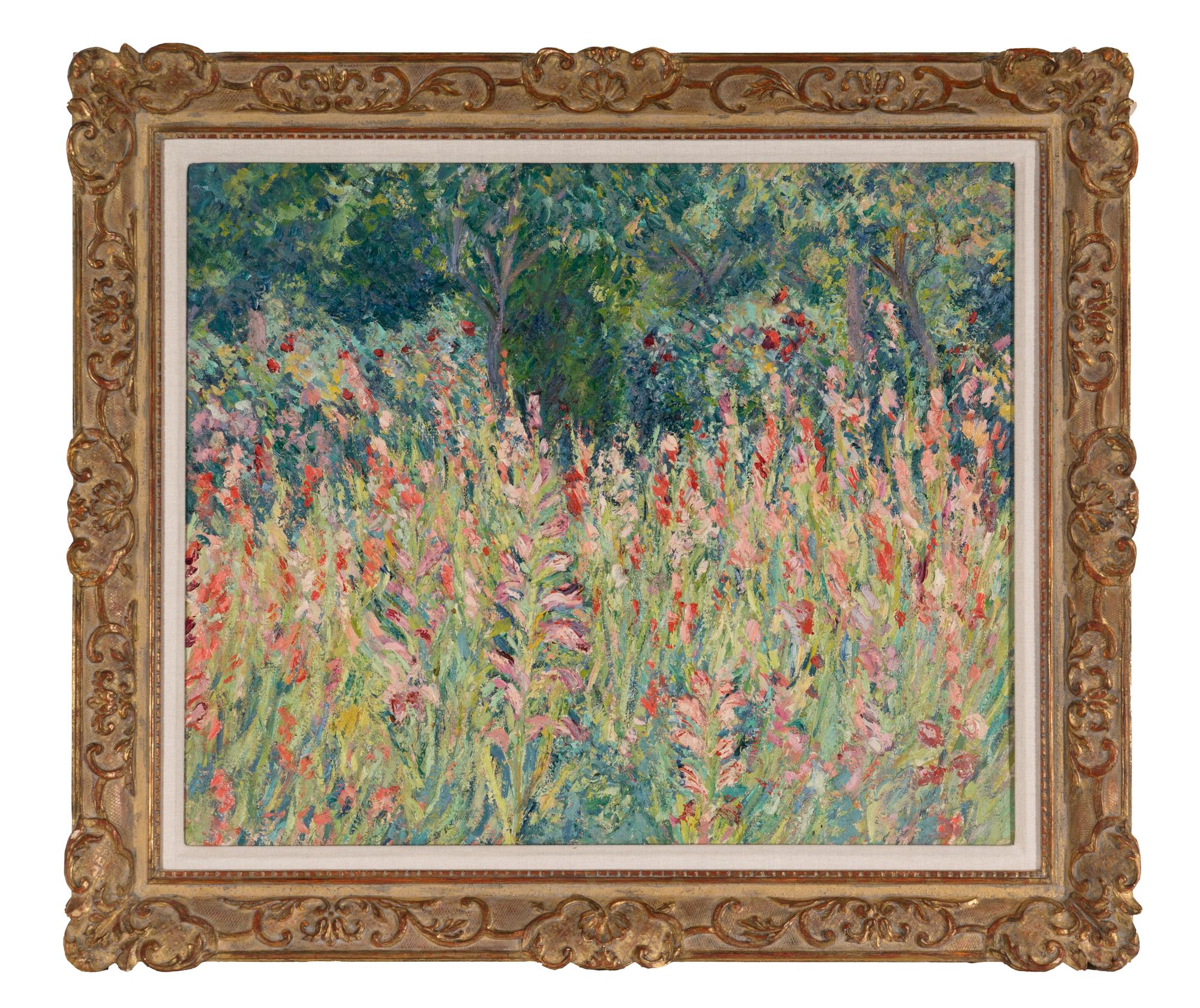 Jardin de Glaïeuls, Giverny, 1928