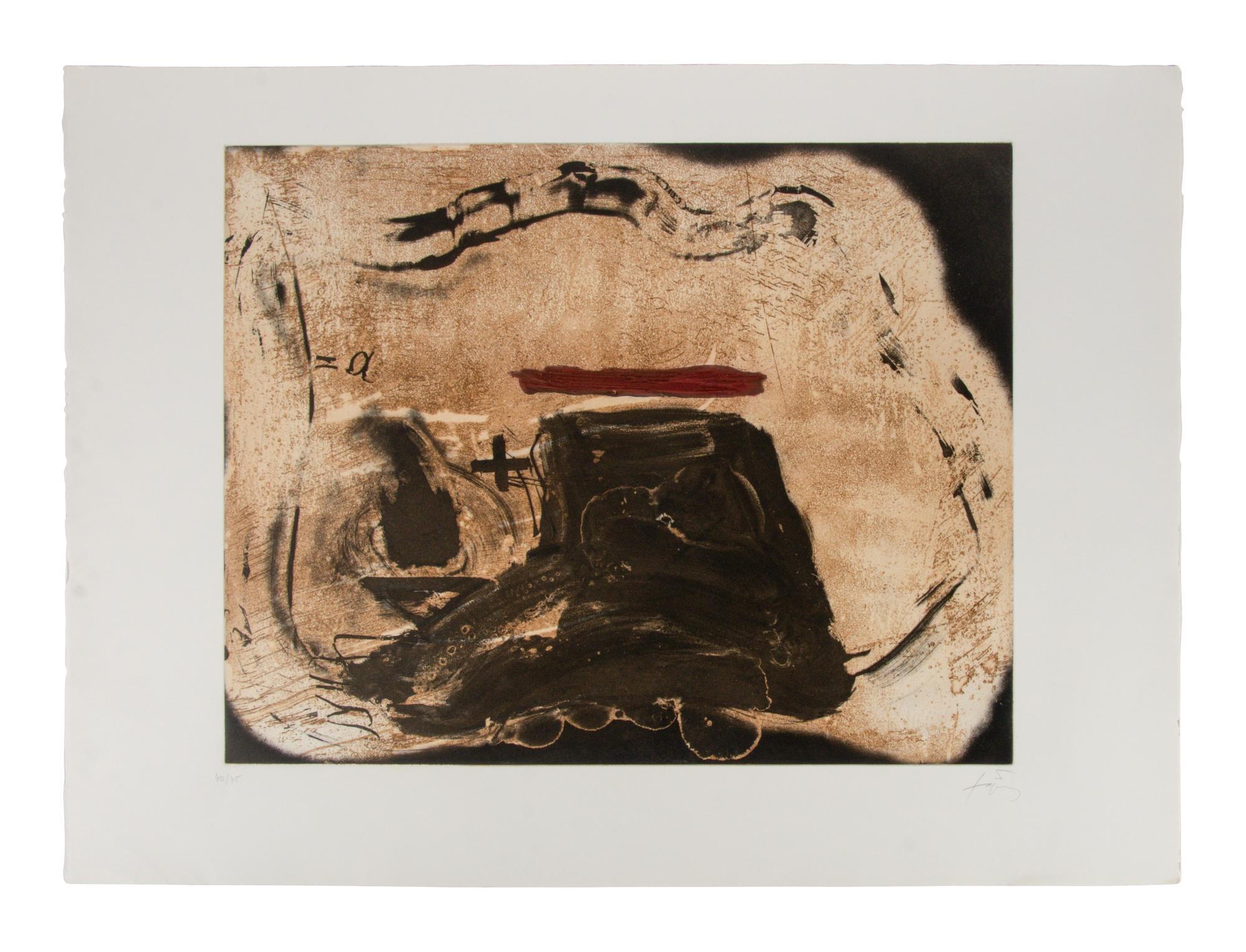Pied et Trait Rouge , 1987