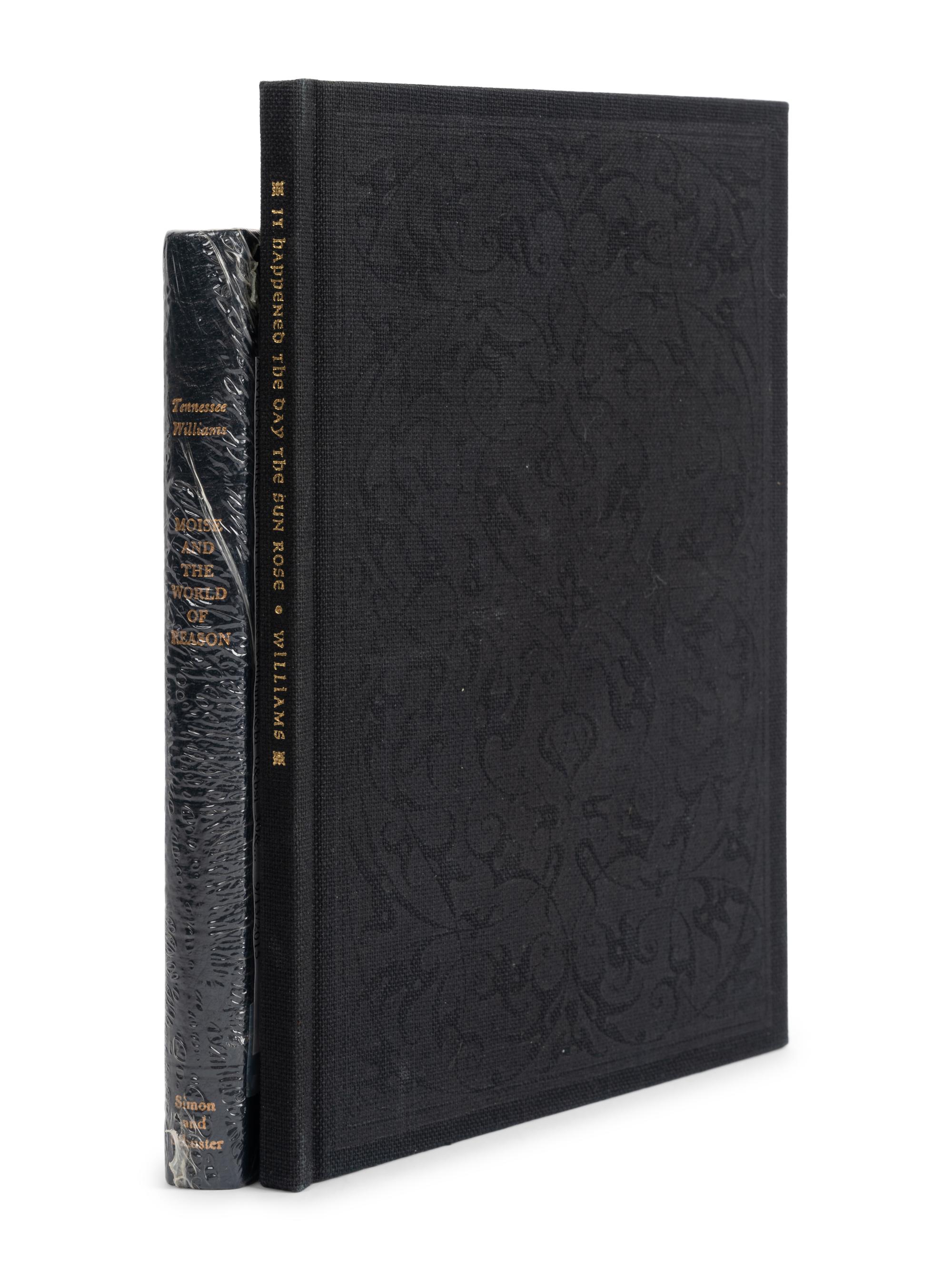 WILLIAMS, Tennessee (1911-1983). Moise and the World of Reason. New York: Simon & Schuster, 1975.