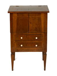 An Italian Walnut Commodino