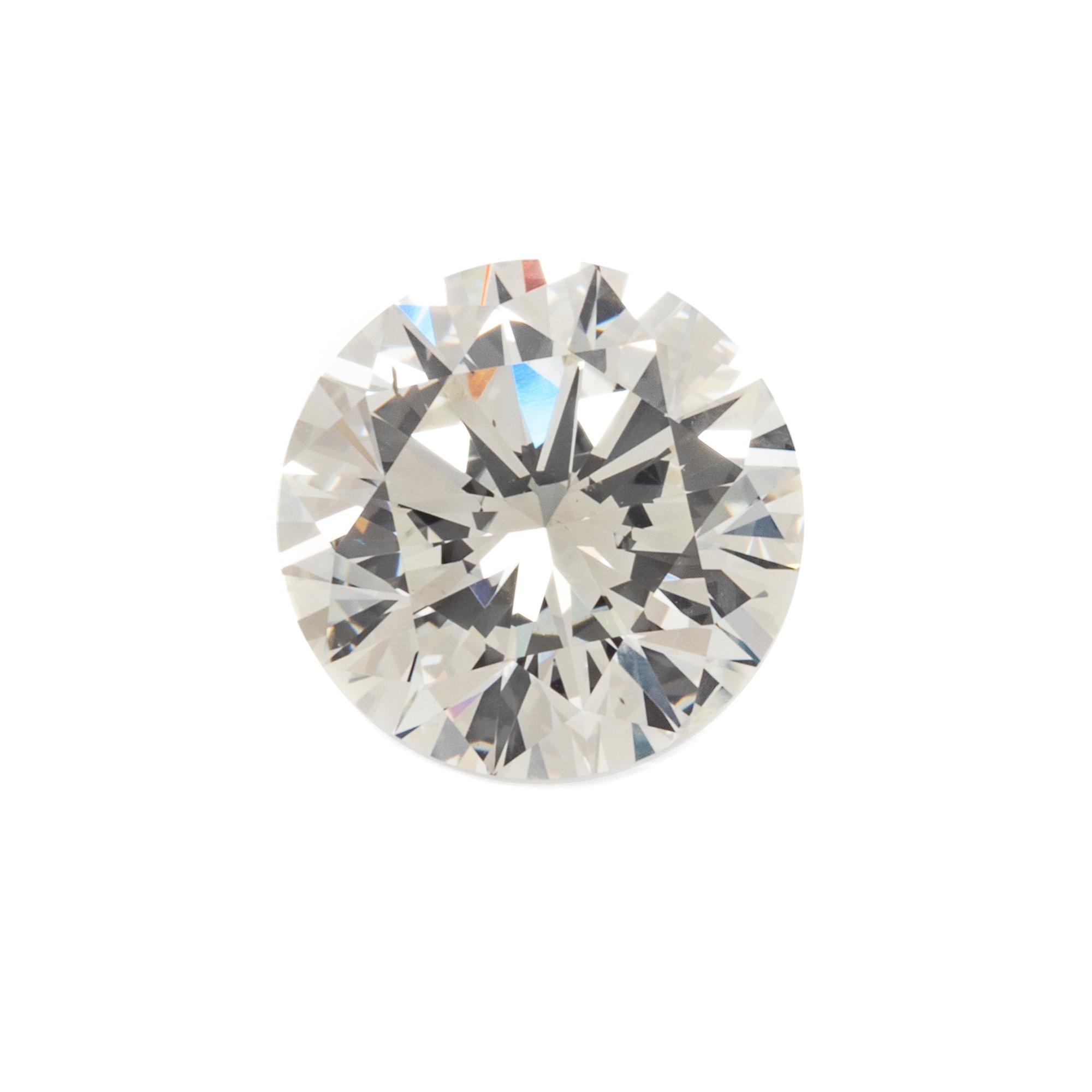 A 2.32 Carat Round Brilliant Cut Diamond,