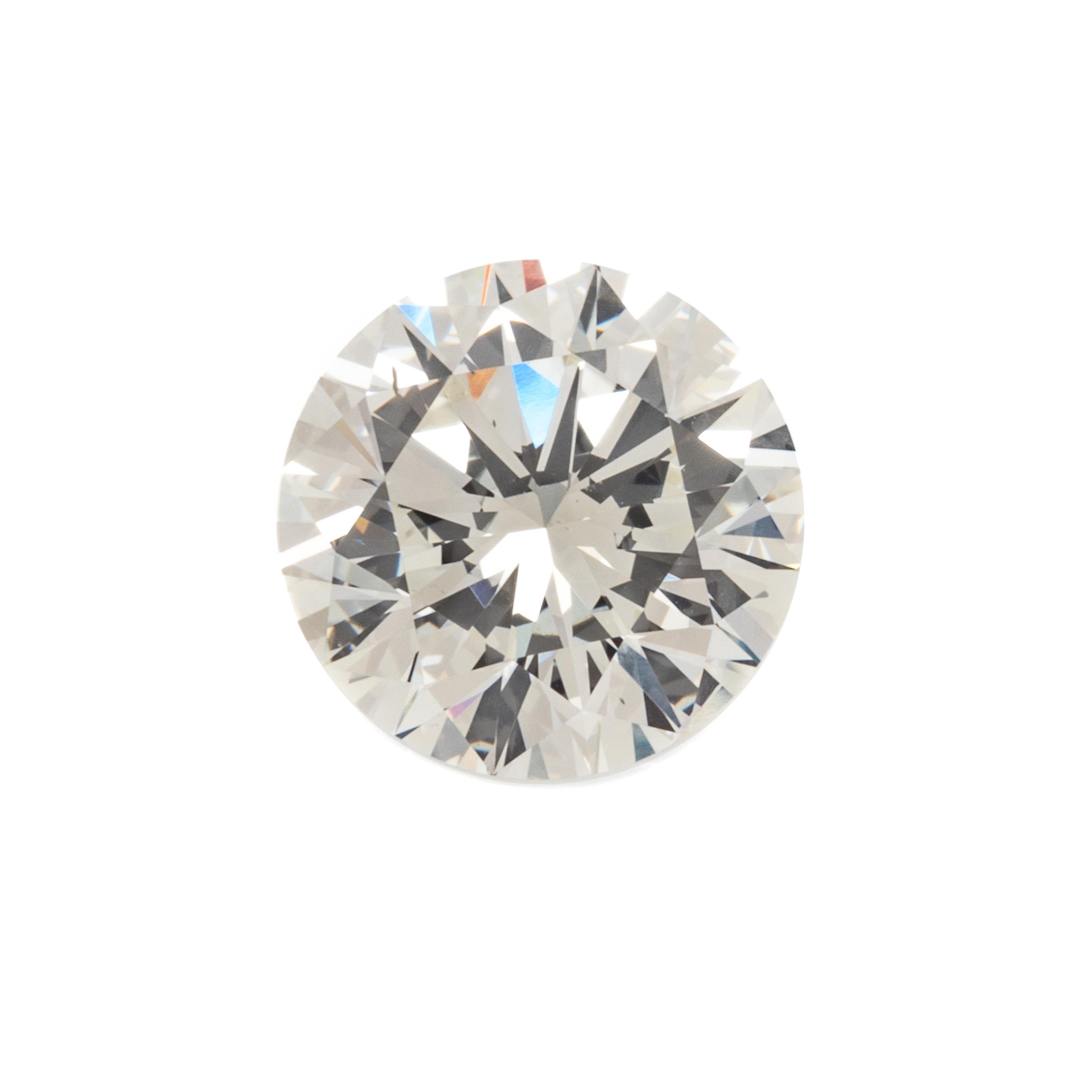 A 2.32 Carat Round Brilliant Cut Diamond,