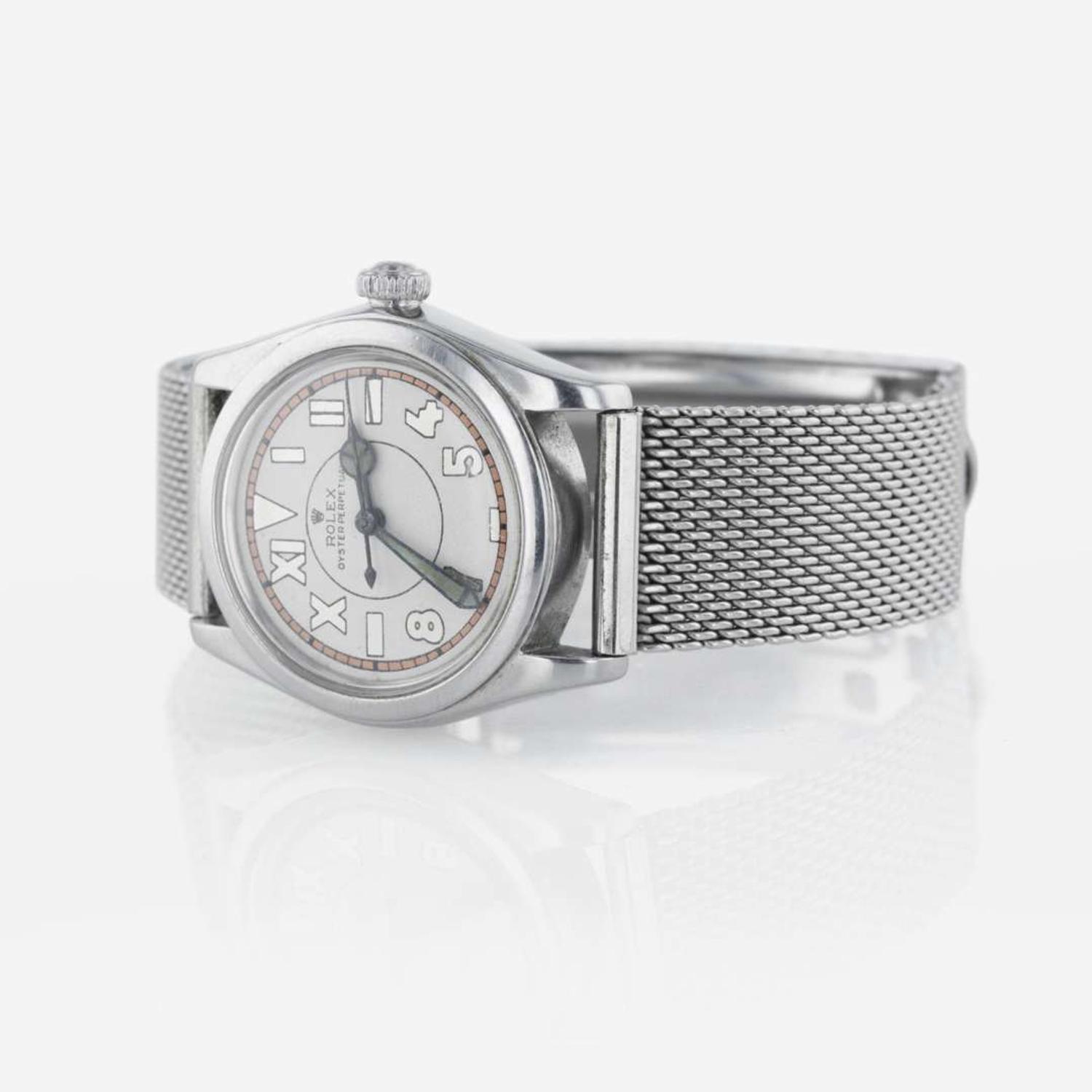 A vintage Oyster Perpetual watch. Rolex