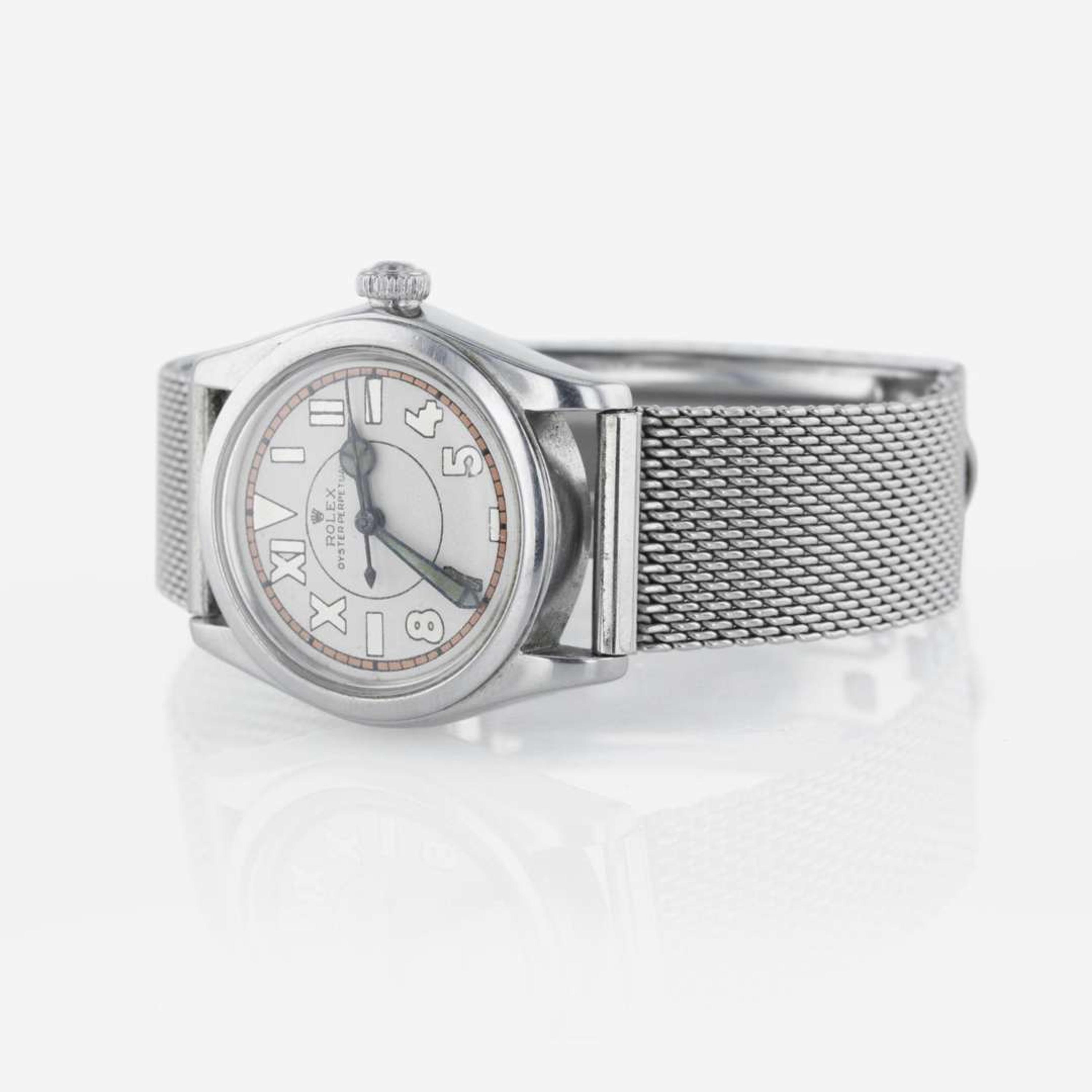 A vintage Oyster Perpetual watch. Rolex