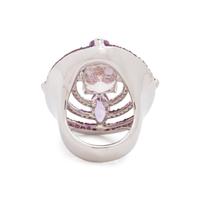 MULTIGEM AND DIAMOND RING