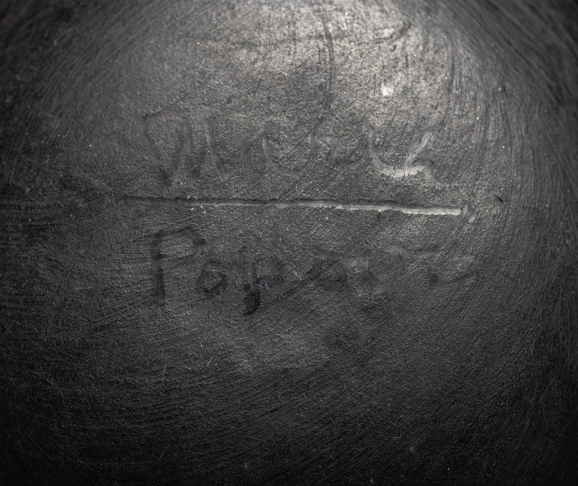 Blackware Pottery Plates 1956-1959