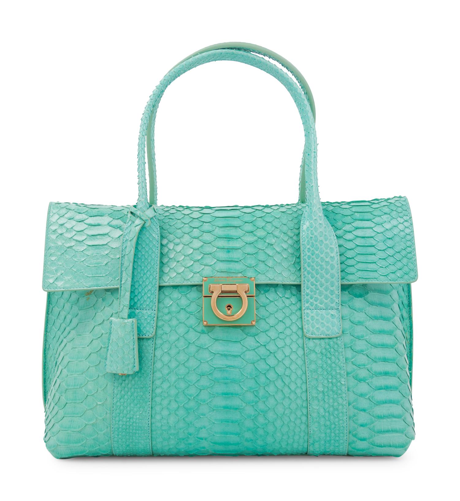 Salvatore Ferragamo Python Bag, 2000s
