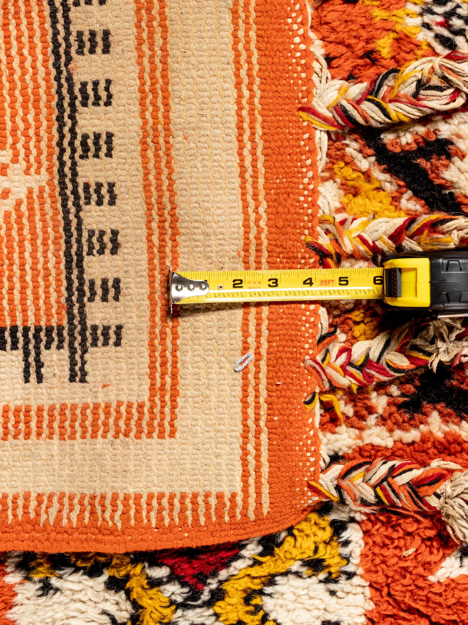 A Moroccan Wool Rug