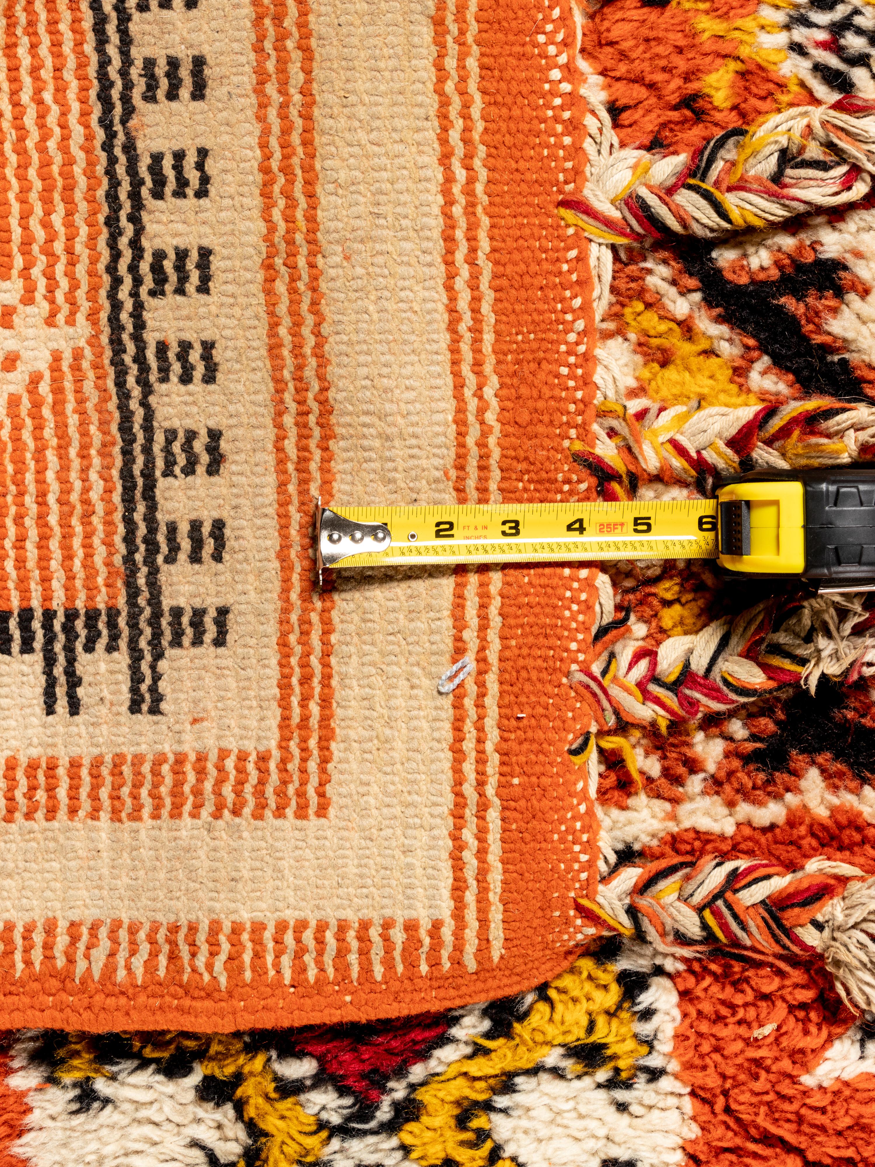 A Moroccan Wool Rug