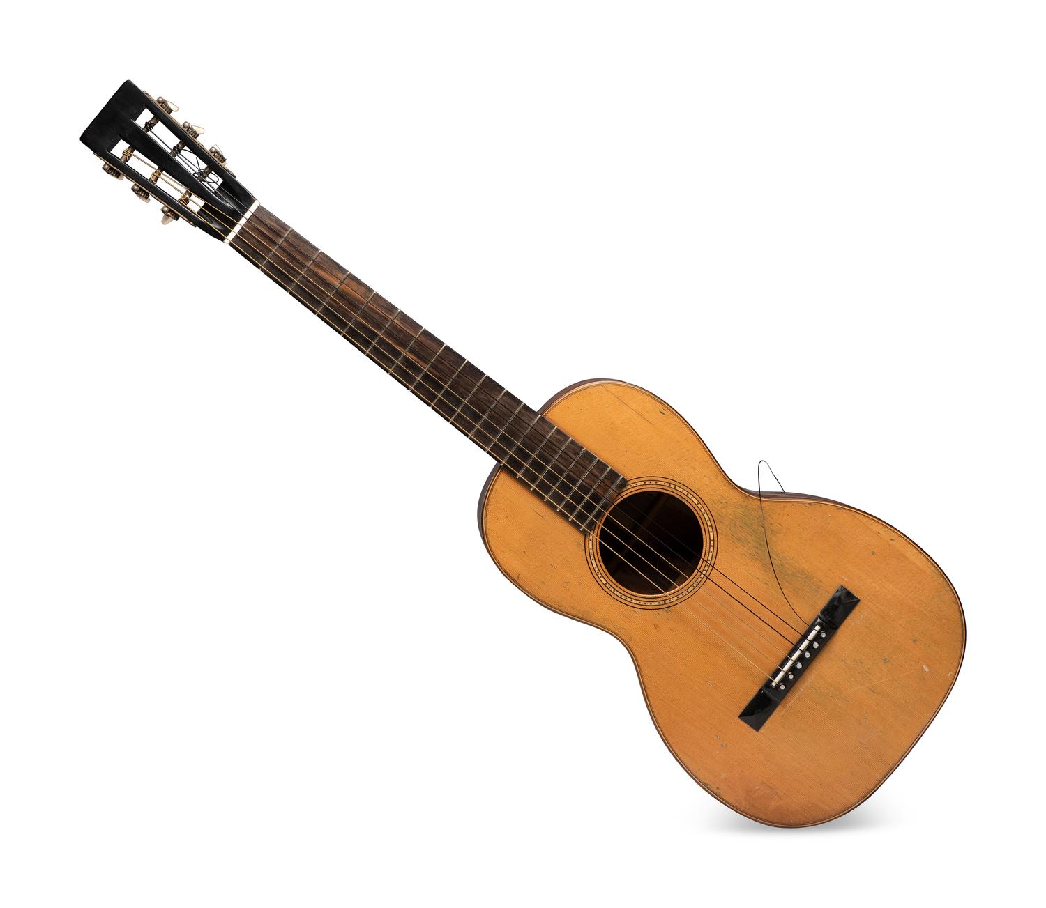 A Martin Guitar Model 3-18 and Associated Case