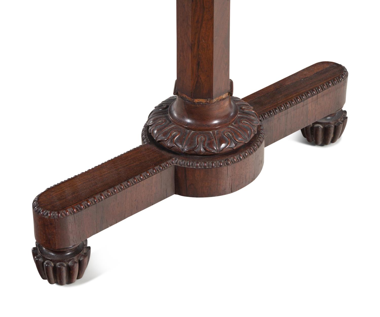 A Regency Rosewood Writing Table