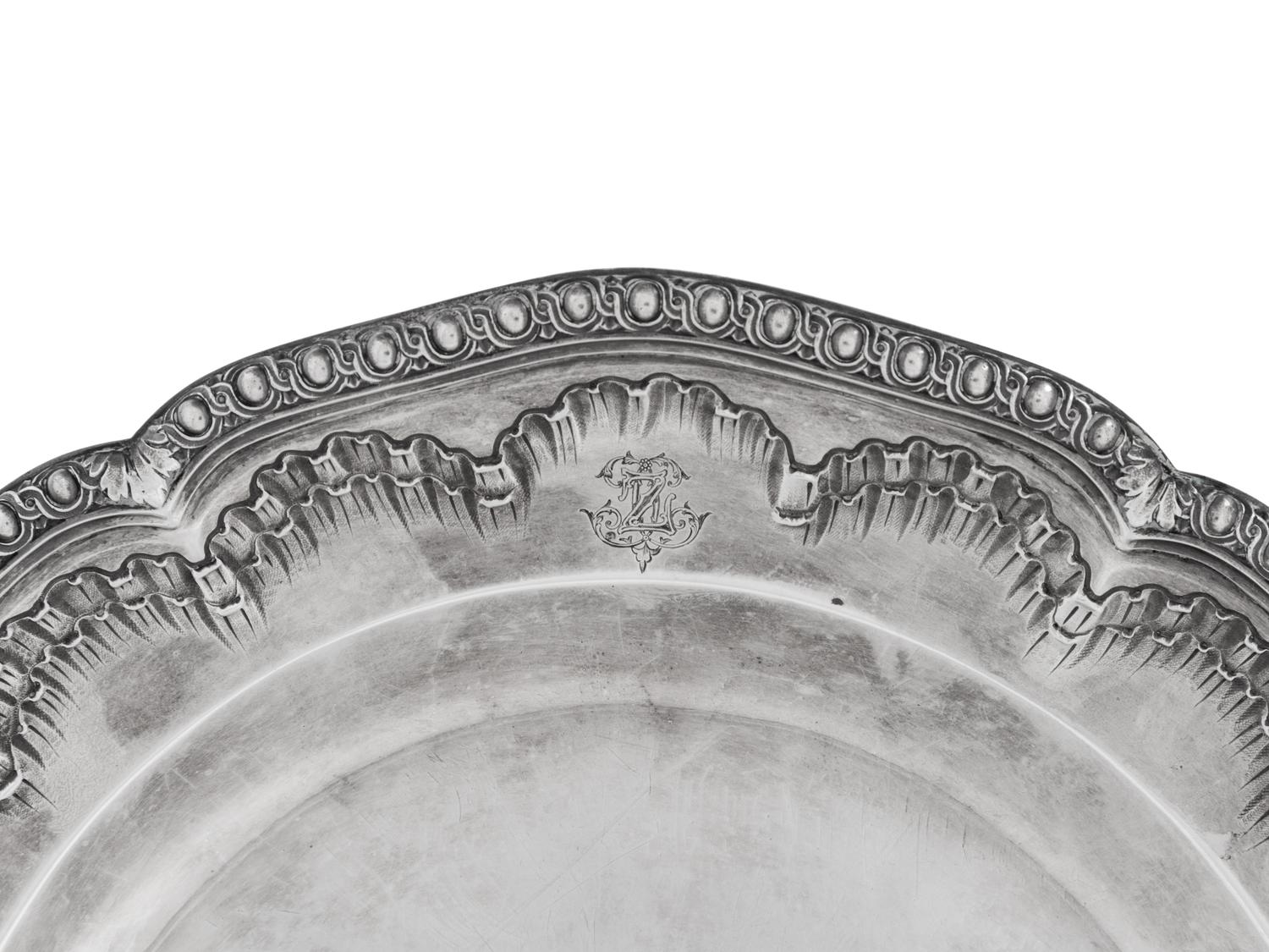 A French Silver Dish