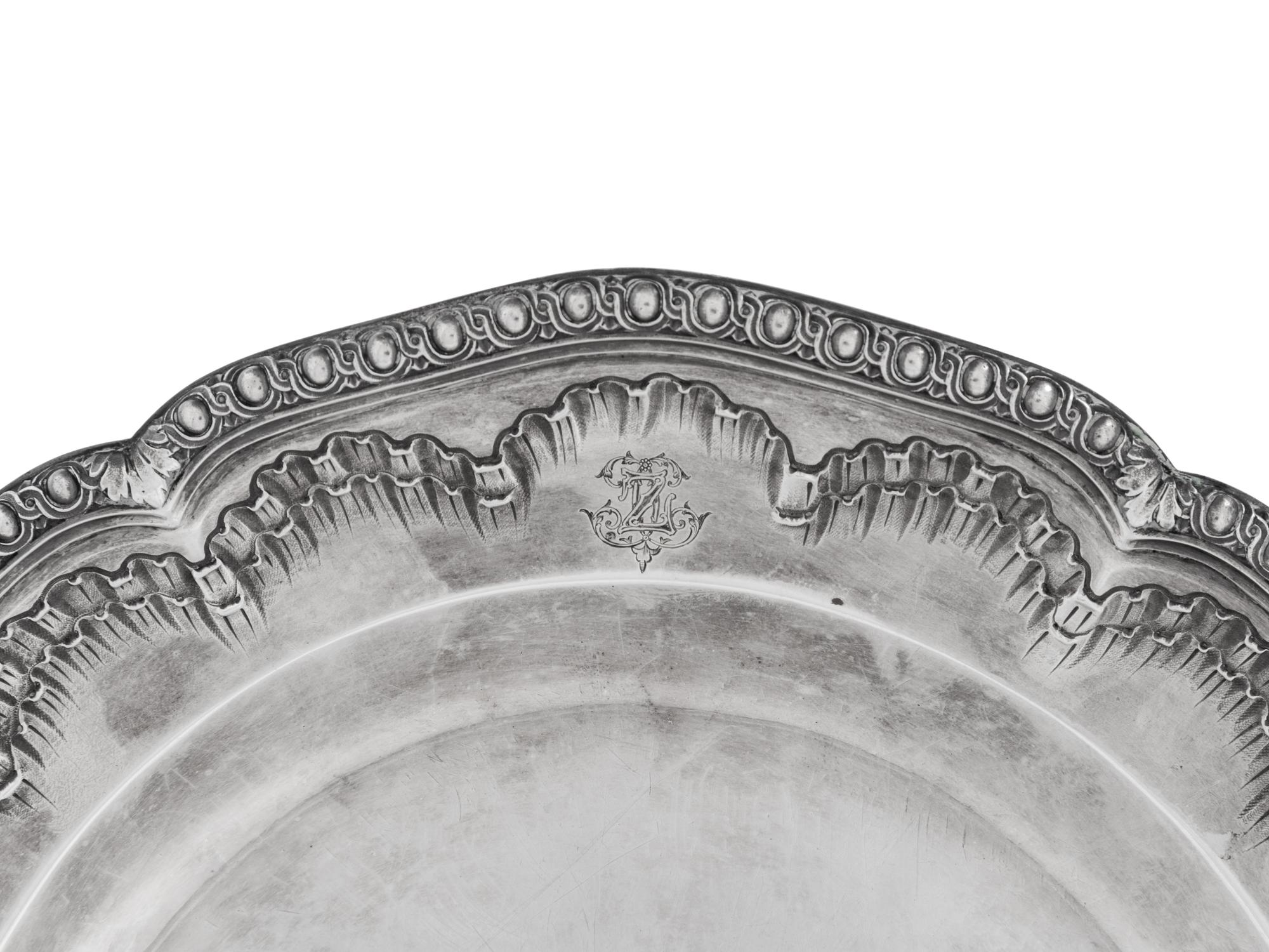 A French Silver Dish