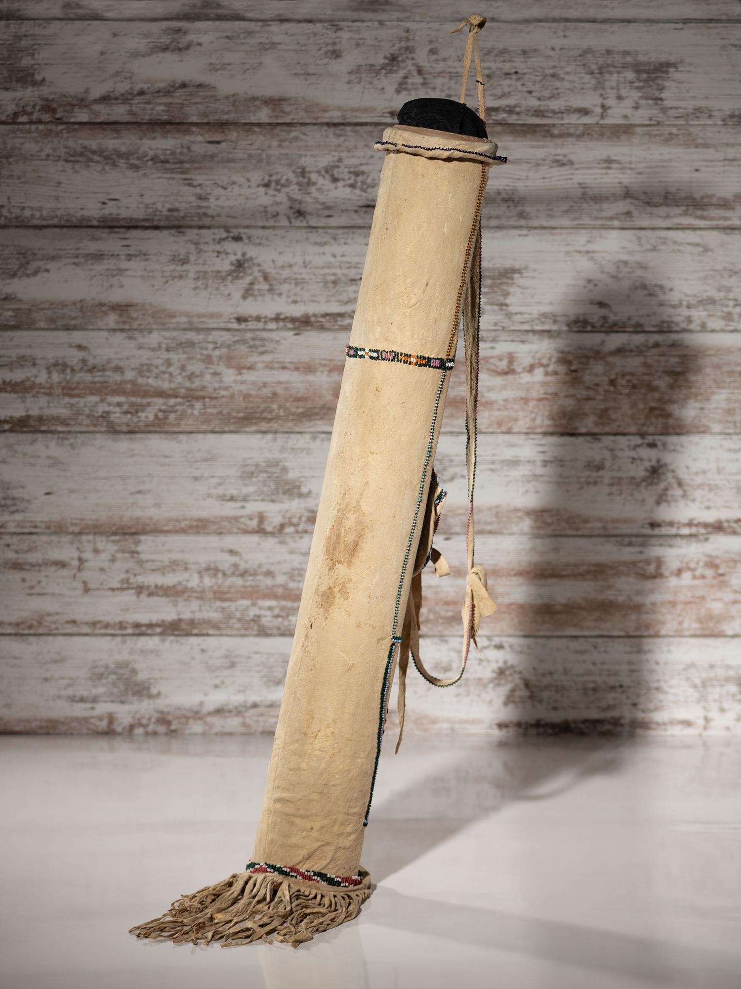 Apache Beaded Hide Golf Bag