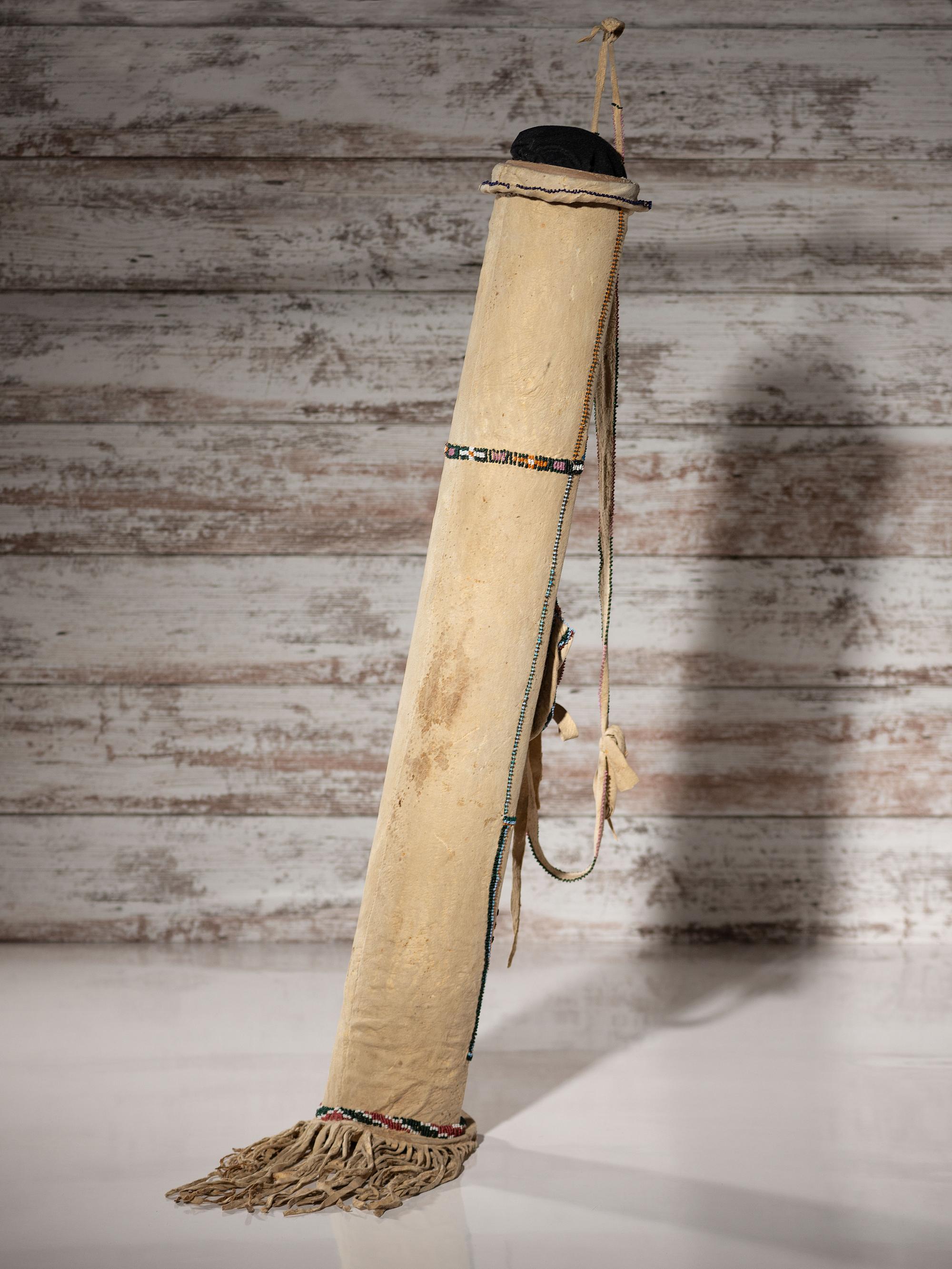 Apache Beaded Hide Golf Bag