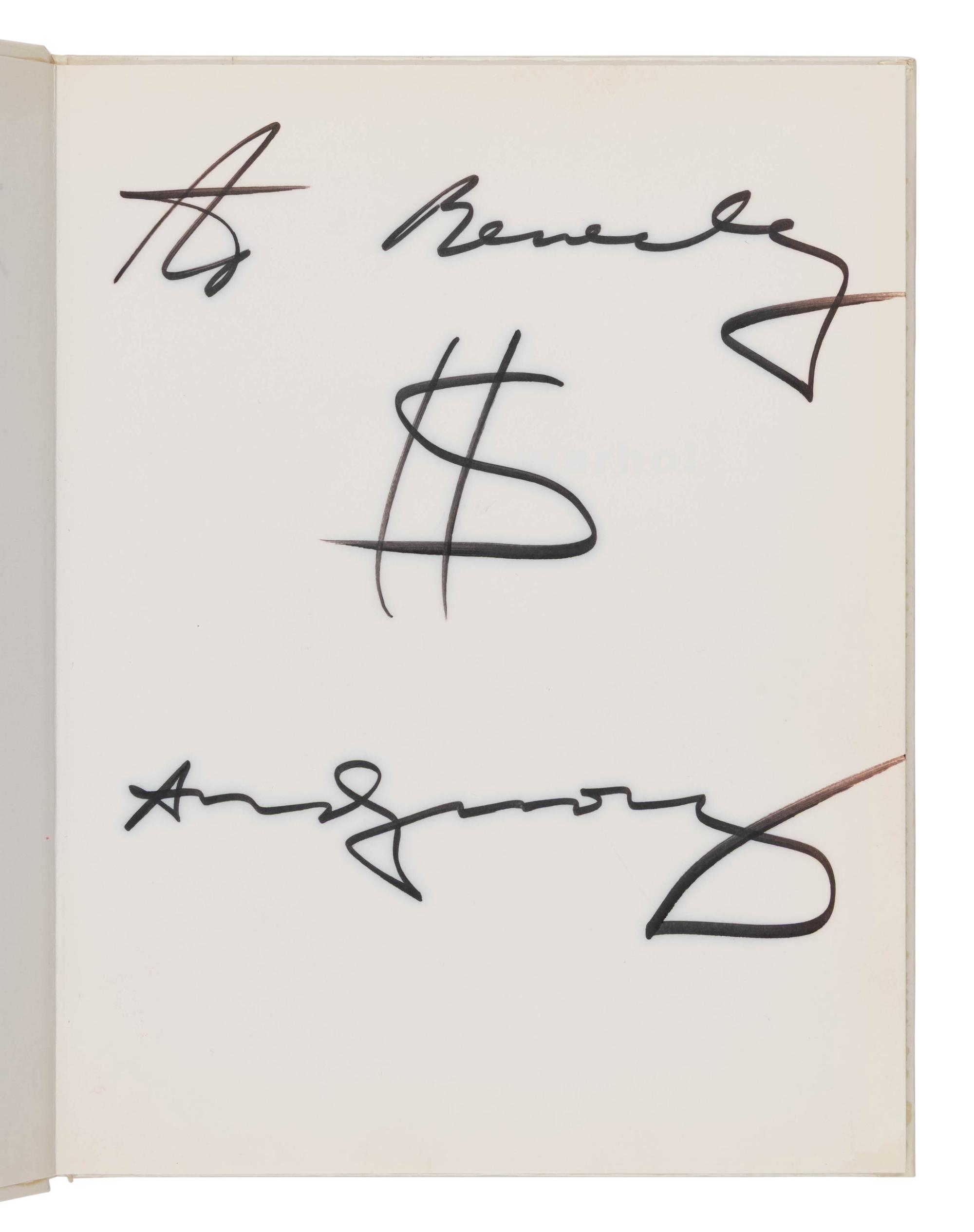 [Warhol, Andy (1928-1987)]. Hahn, Otto (1829-1996). Warhol . Paris: Fernand Hazan, 1972.